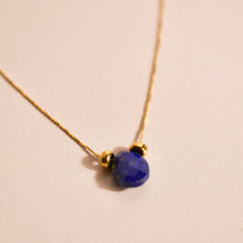  Collier goutte Lapis Lazuli