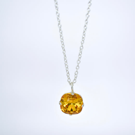 Collier ISIDORE | Cristal jaune