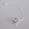 Bracelet OPALE | Cristal Violet