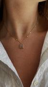 Collier Quartz rose